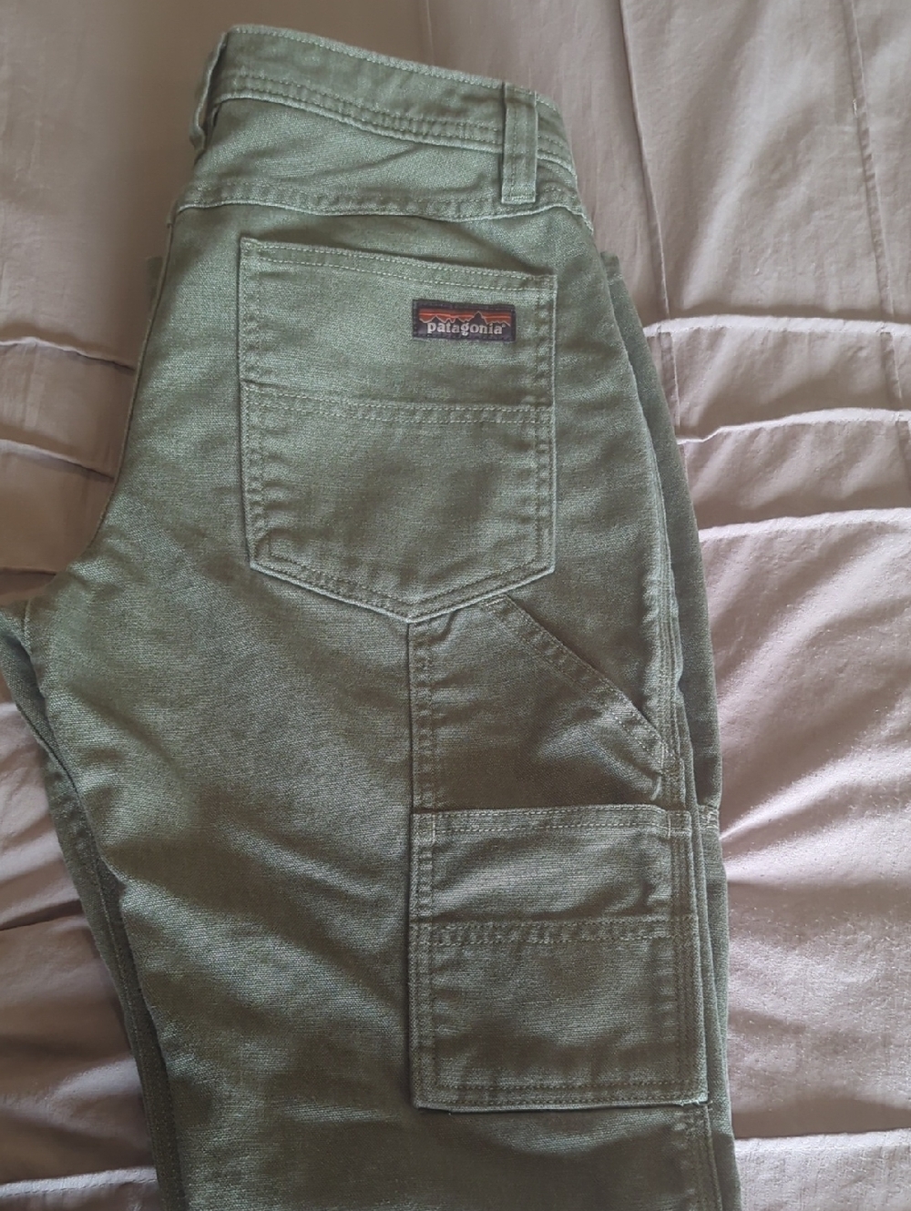 New Patagonia Green Workwear Cargo Pants